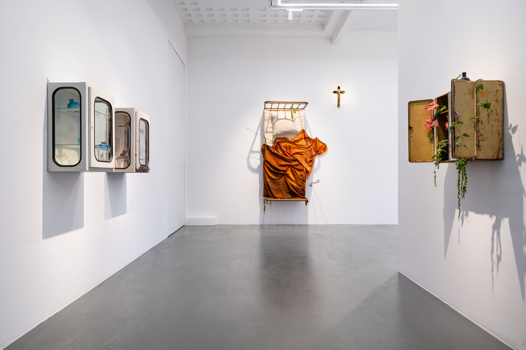 A Temporary Shelter for Permanent Conditions — installation view